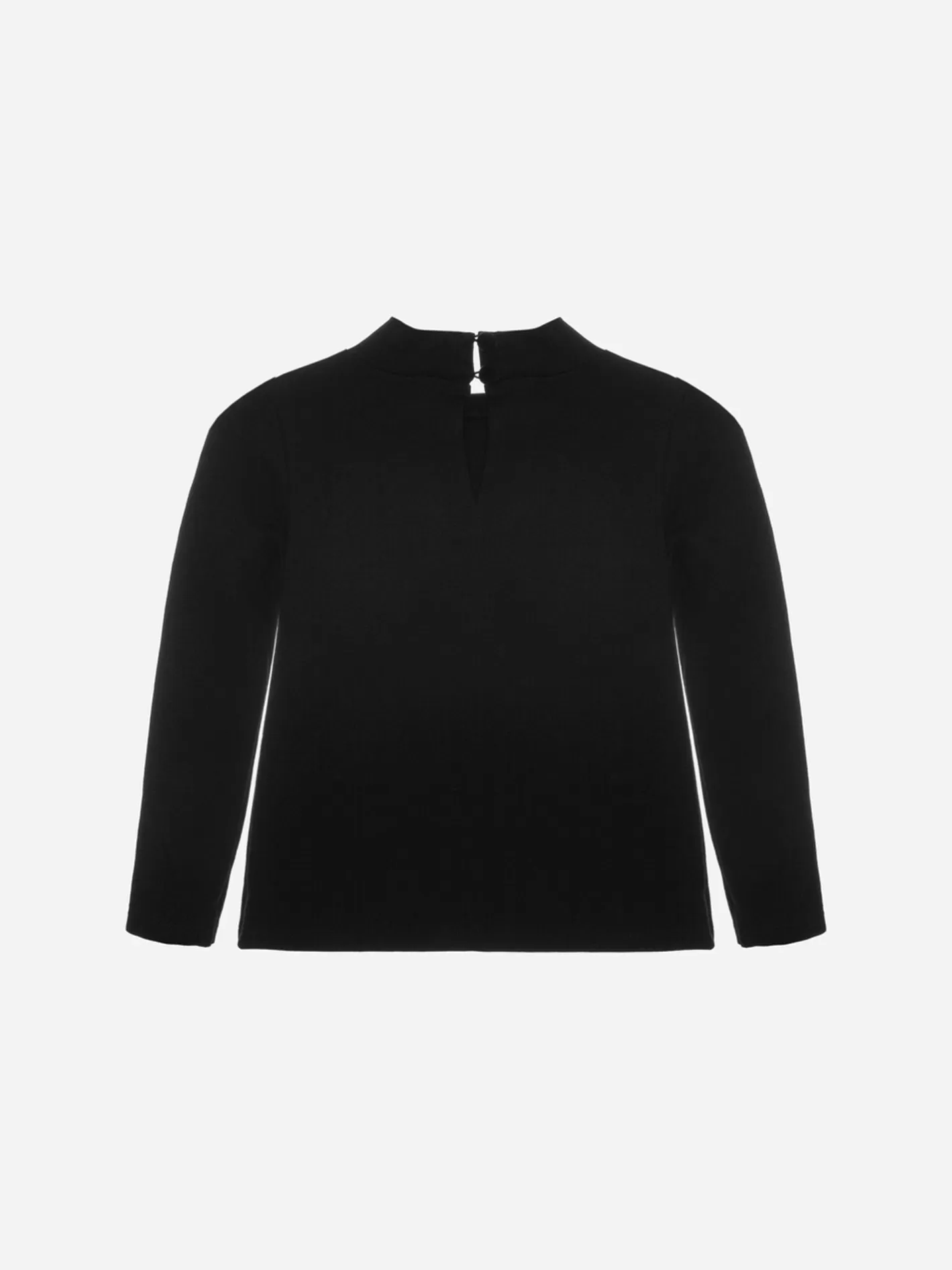 Clearance Patachou Camisola Em Malha Preto Com Laco